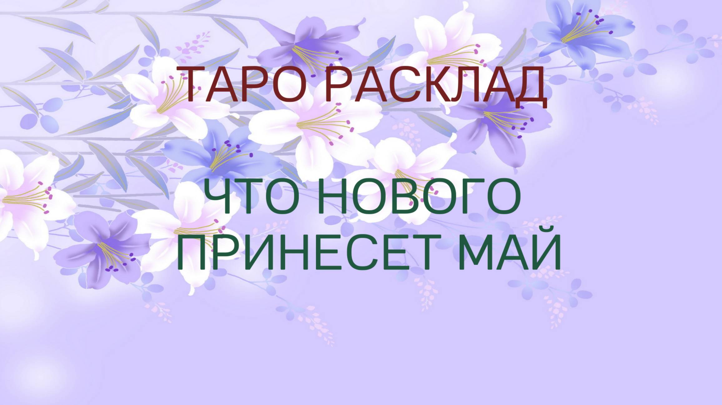 🔮Что нового принесет месяц май✨ Ссылка на ТГ под видео в описании