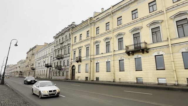Набережная Кутузова в Петербурге: от Гагаринской улицы до Литейного моста