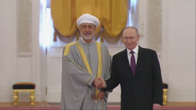 Церемонии официальной встречи Султана Омана Президентом России
