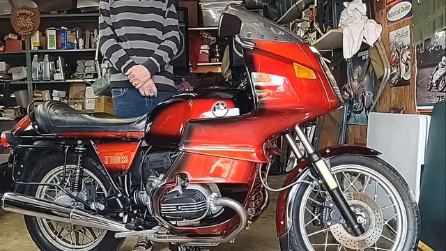 1982 BMW R100RS Cold Start