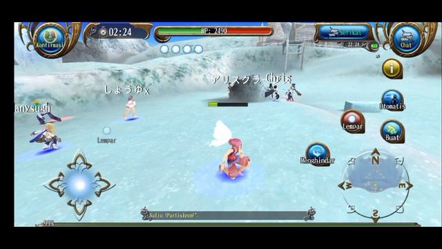 Salah satu fitur PVP di Toram Online