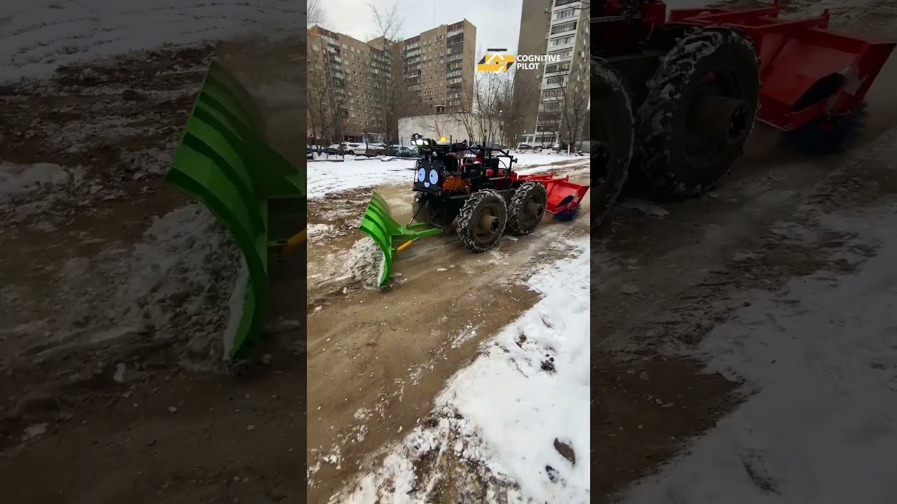 ⛄️ Проводы зимы в Cognitive Pilot #робот #искусственныйинтеллект #транспортбудущего