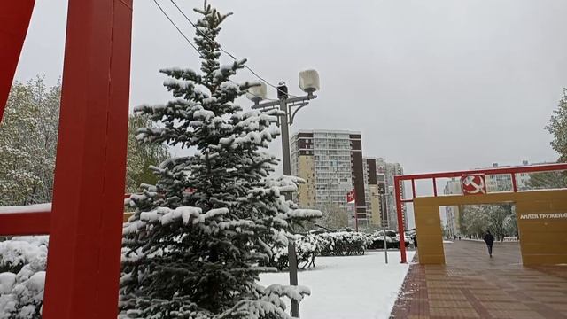 вчера лето🌞🌴🏄🎇, а сегодня зима ❄⛄