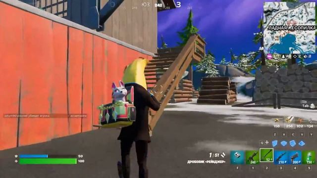 СДЕЛАЛ 4 КИЛЛА за АГЕНТА БАНАНА в Фортнайте|Fortnite