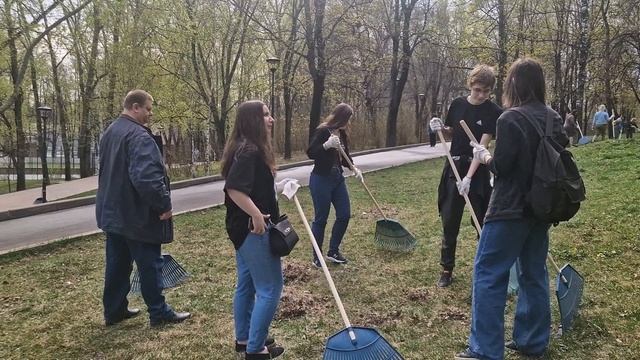 В Донском районе прошел субботник