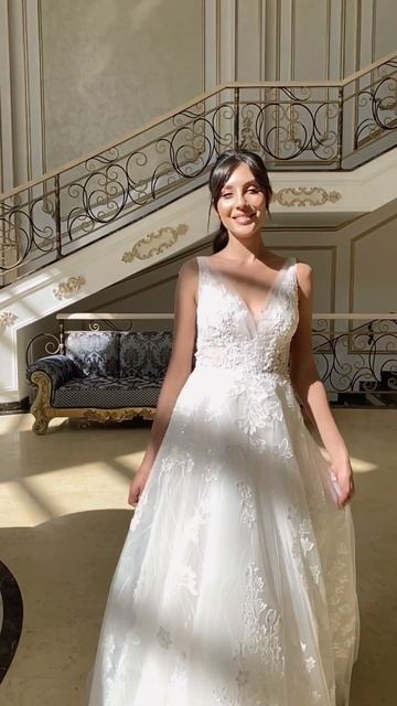 Свадебное кружевное платье Челси