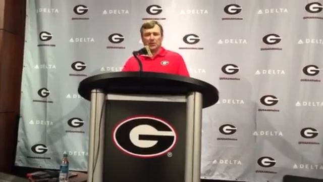 Georgia coach Kirby Smart ahead of UNC game