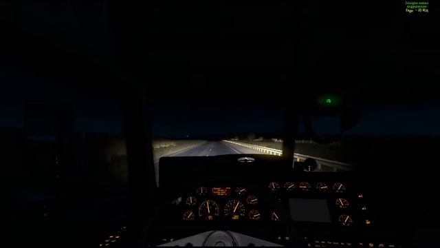 American truck simulator / По Америке на классике без навигатора.