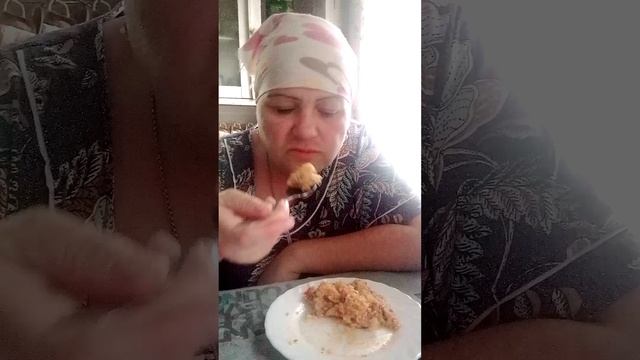 Перекус небольшой. Рис с фаршем
