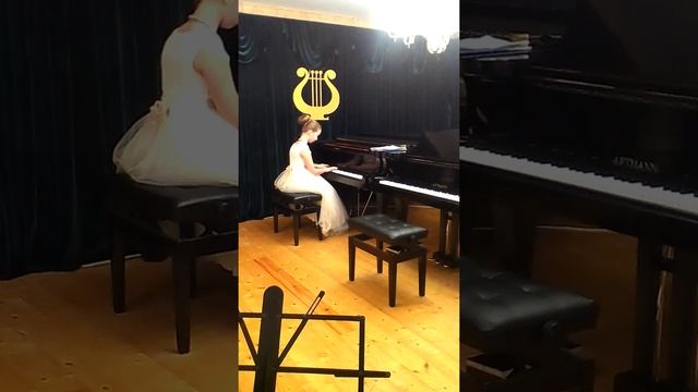 Анна Медовникова. Бах Прелюдия C-dur Х.Т.К.