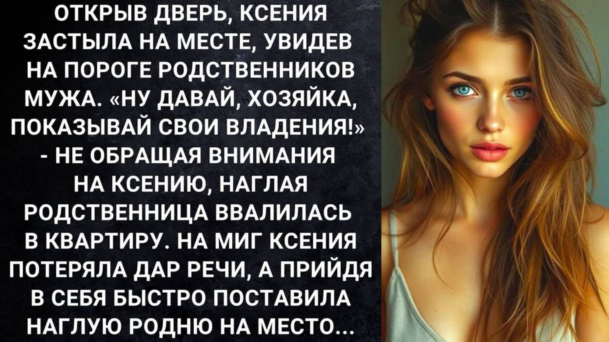 Истории из жизни. Открыв дверь Ксения застыла на месте  Жизненные истории, Аудио рассказы слушать