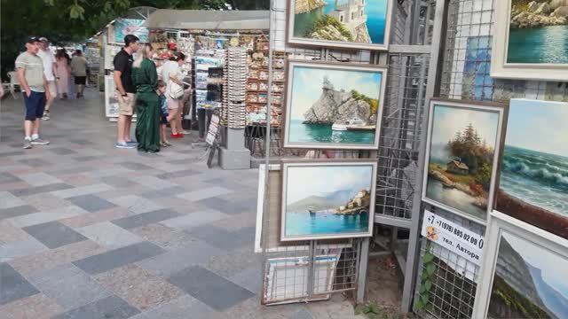 Ялта 2022год. ул. Пушкинская.