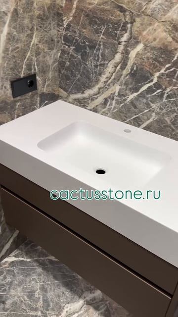 Дизайн и стиль в ванной, раковины и мойками из камня от компании CACTUS 🌵
#раковиныизкамня