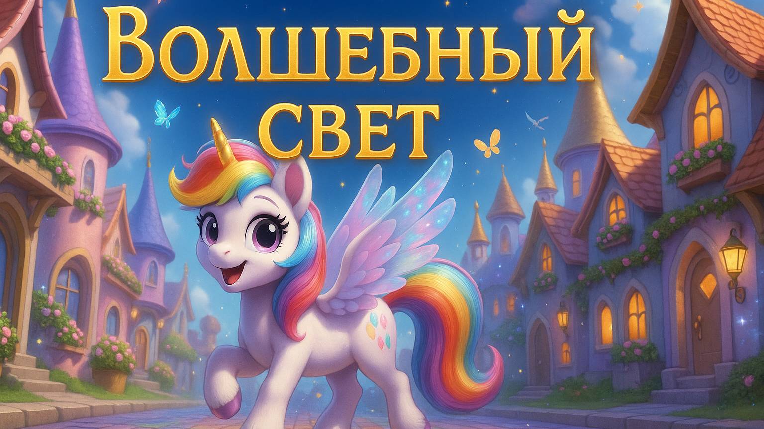 Волшебный свет ✨ Детская песня 🦄