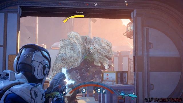 Mass Effect Andromeda-Sara Ryder-Walkthrough#2-EOS\Storage-Прохождение#2-ЭОС\Хранилище\Команда