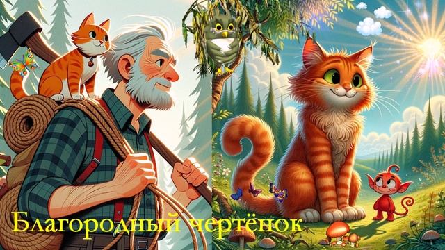 Благородный чертёнок  ВИДЕО СКАЗКА ДЛЯ ВСЕХ