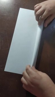 как сделать из бумаги топор🪓(2)