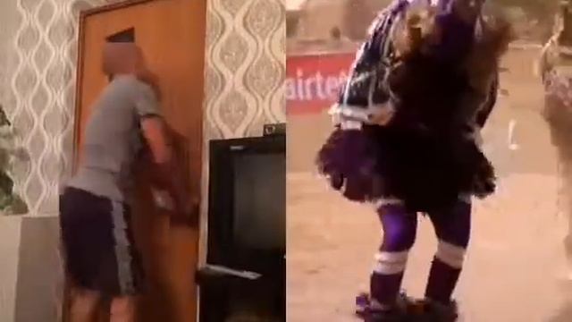 Прикол мужик наволил в штаны