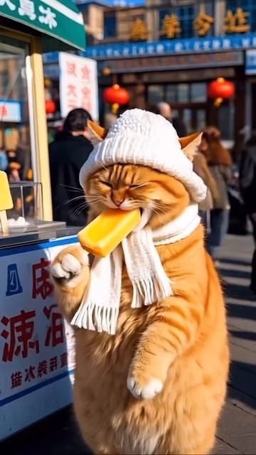 Учимся отдыхать вместе с котиком