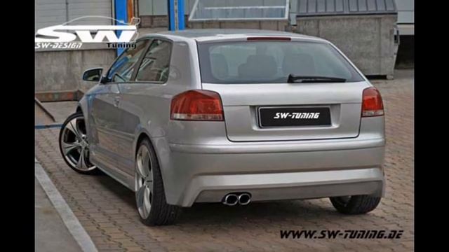Bodykit suitable for Audi A3 8P Singleframe Design SW-Design