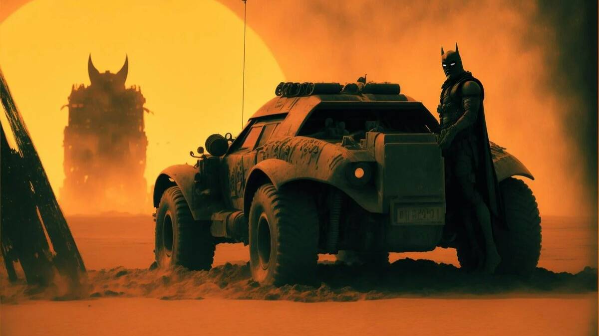 Мультфильм про супергероев Batman, Joker и т.д.