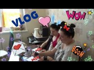 Vlog: снимаем у Даши челленджи/выбираем панели в ванную комнату/наши покупки