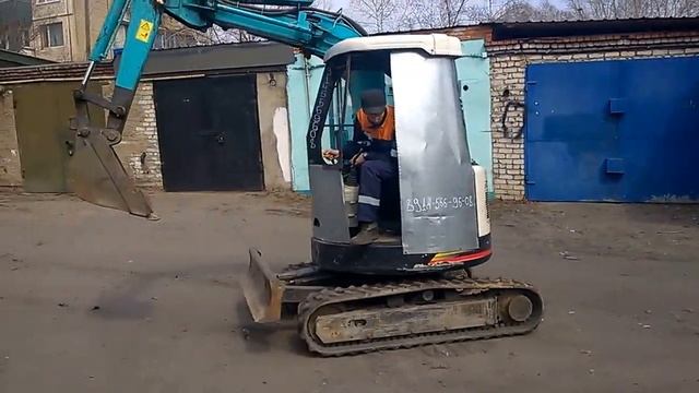 Погрузка экскаватора IHI 30 UJ 2