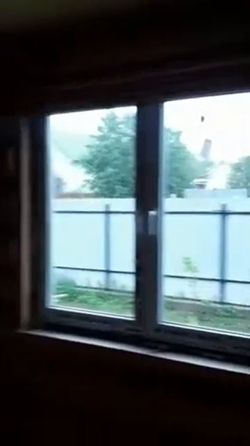 Установка пластиковых окон REHAU в деревянный дом