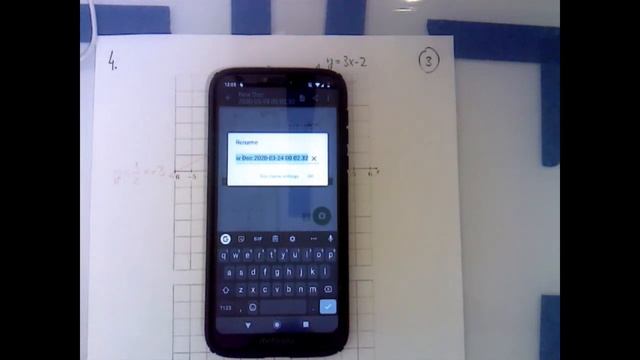 How to Use CamScanner App to Scan Written Assignments