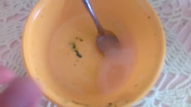 Проверяю рецепт слайма. Из геля для душа и соли.