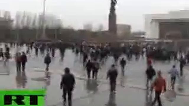 Video of deadly protests in Kyrgyzstan
