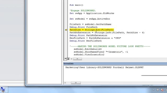 SOLIDWORKS API with Microsoft Word Integration