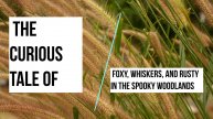 Story # 15.1 : The Curious Tale of Foxy, Whiskers, and Rusty in the Spooky Woodlands
