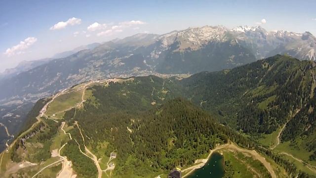 Parapente SAMOËNS déco tête des prés Saix Epsilon 9 Advance