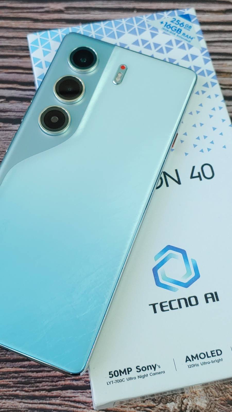 Tecno CAMON 40 8/256Gb Antutu Test
