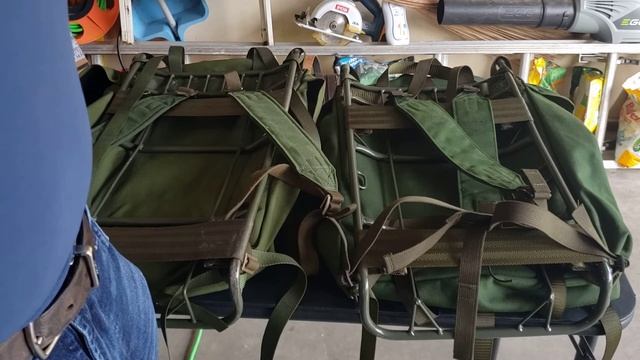 Lk35 Vs. LK50 Vintage Swedish Army Rucksack Comparison.