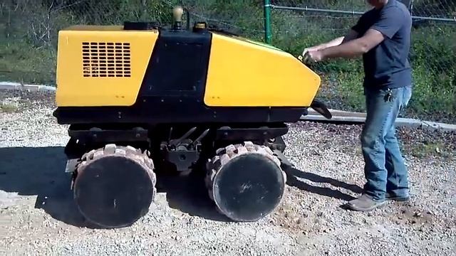 2001 Terex Benford Trench Compactor Roller For Sale