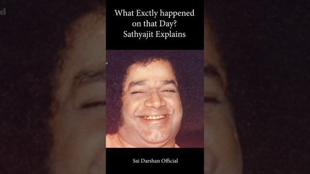Sathya Sai Baba's Final Words To Sathyajit | Must Listen