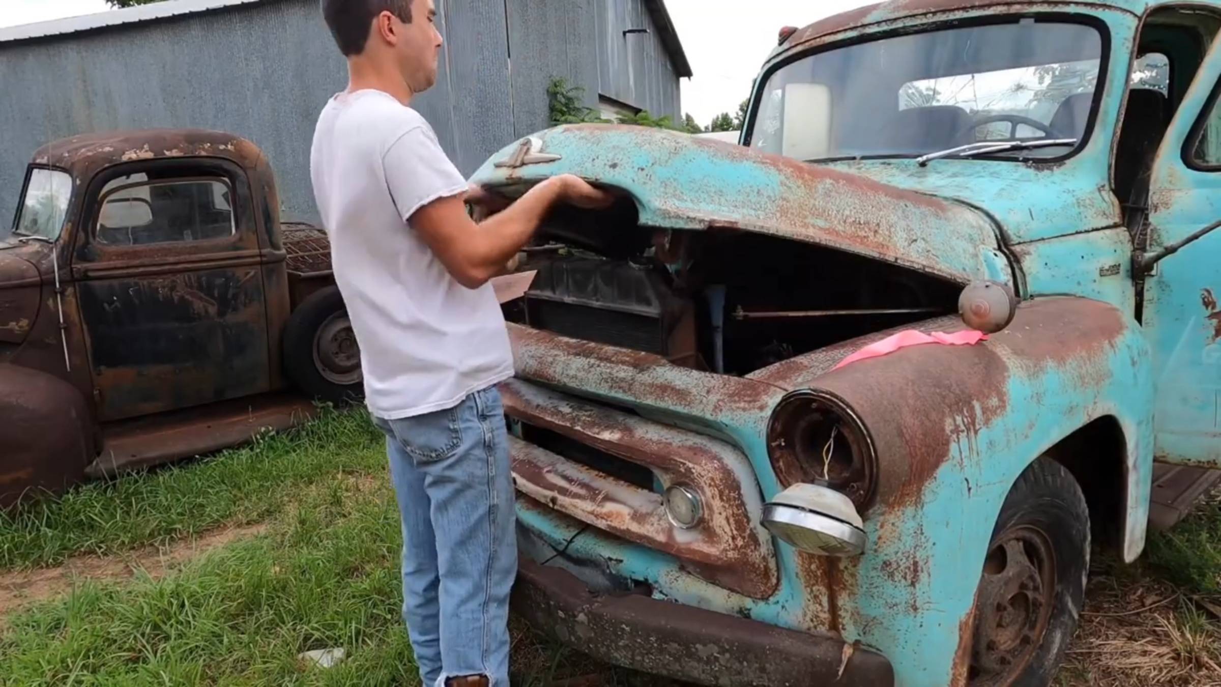 Нашли авто 1957 года! Заведется ли?!