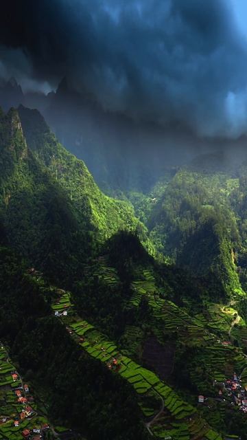 Зёленая горная долина Сан-Висенте⛰️🌱
