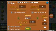 Как воспользоваться триггером MOVE в игре Geometry Dash