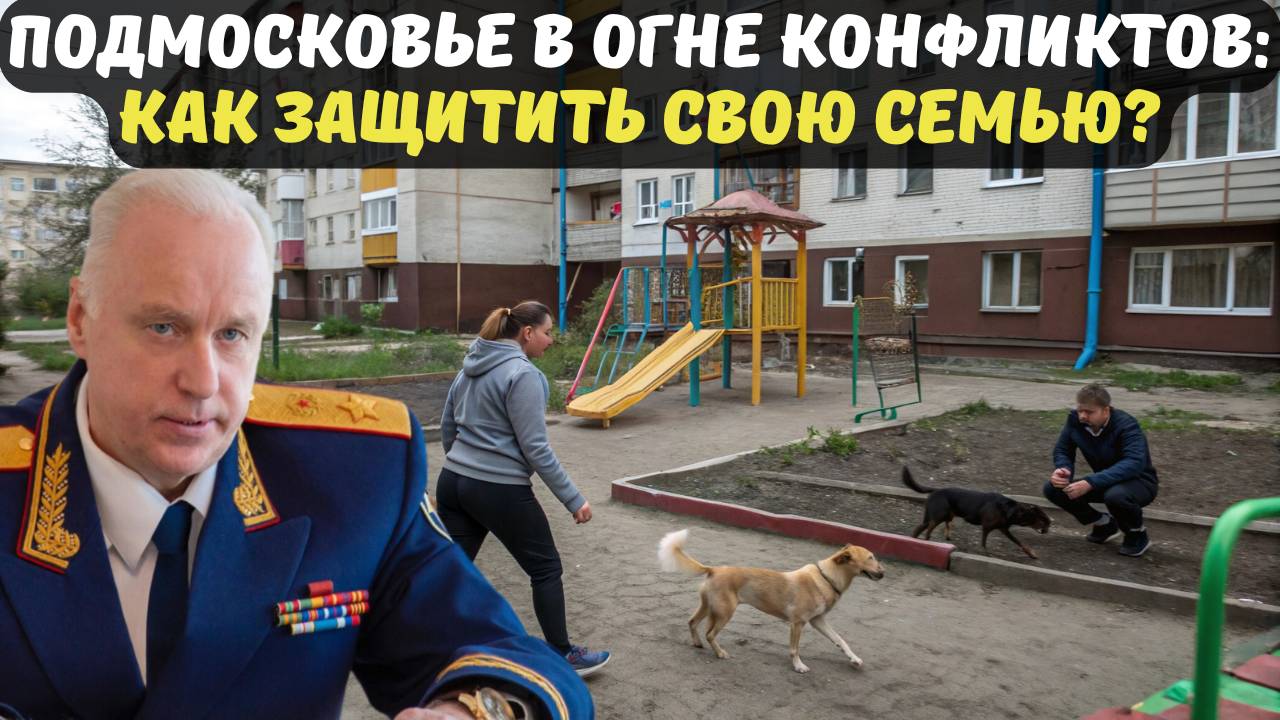 ПОДМОСКОВЬЕ В ОГНЕ КОНФЛИКТОВ: КАК ЗАЩИТИТЬ СВОЮ СЕМЬЮ?