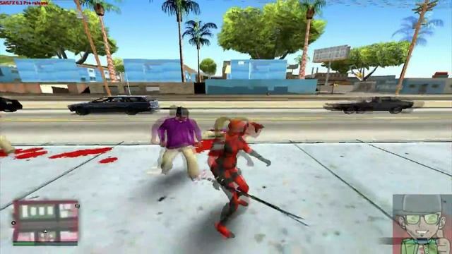 Mini Pack de skin de Deadpool Para Gta San Andreas - 2016 Javier AMR