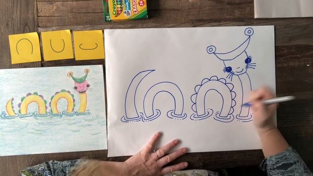 Art Lesson: Sea Serpent