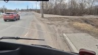 Дорога на Сульфат, говорят, что тут был ямочный ремонт.