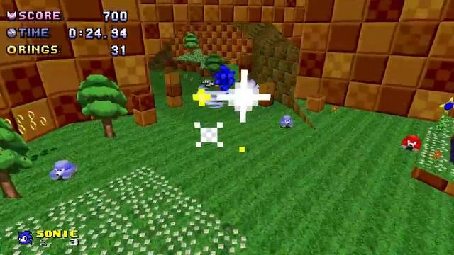 SRB2 2.2.2 - Спидран GFZ2 за Advance Sonic