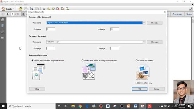 Free Compare Any Word PDF Documents and randomly create any no. of pages in word Offline