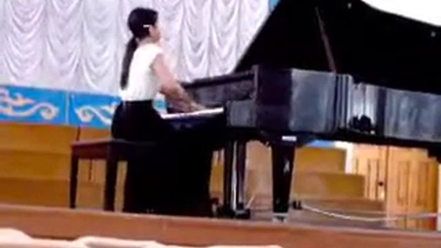 Балбусинова Айгерим Алибиевна.Специальность "фортепиано"