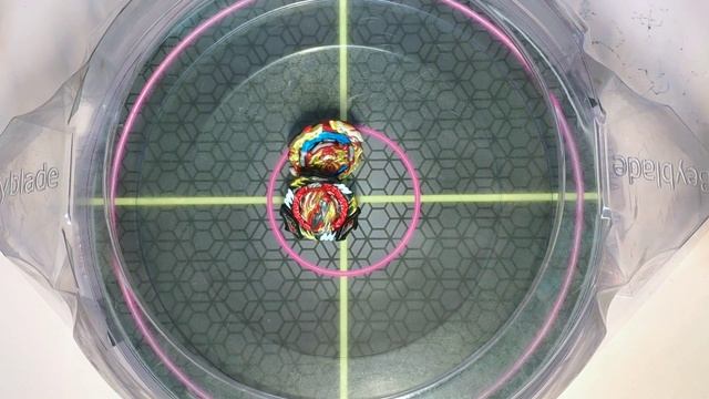 1-й Burst Ultimate VS Весь Dynamite Battle/ Divine Belial VS 6 season Beyblade DB