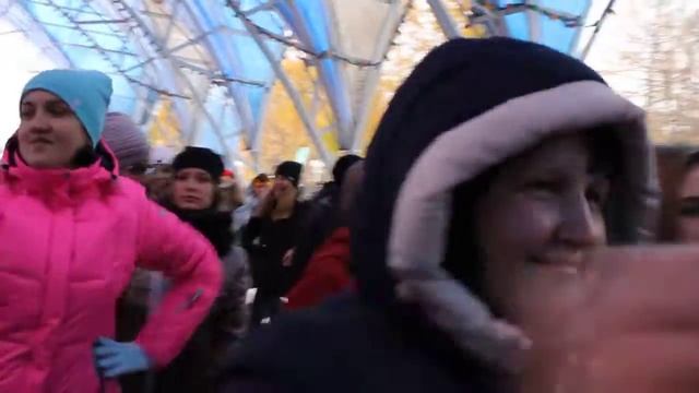 "Зеленый фитнес" зажигает в Альметьевске